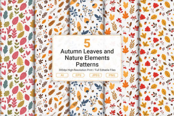 Autumn Leaves Nature Elements Patterns: A Guide to Capturing Seasonal Beauty