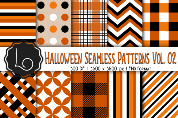 Halloween Seamless Patterns Vol. 02: A Strategic Asset for Seasonal Branding and Design