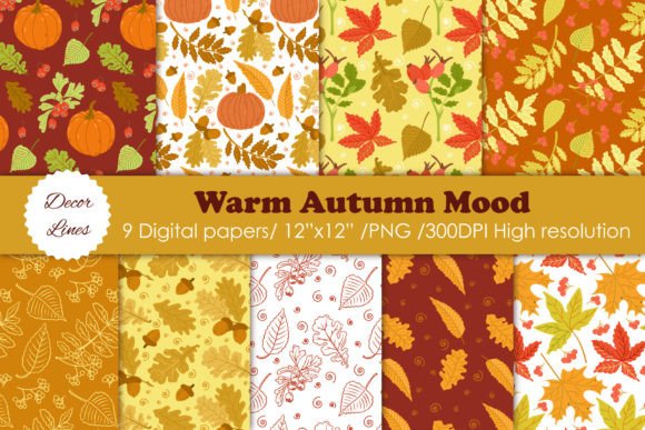 Warm Autumn Mood Patterns